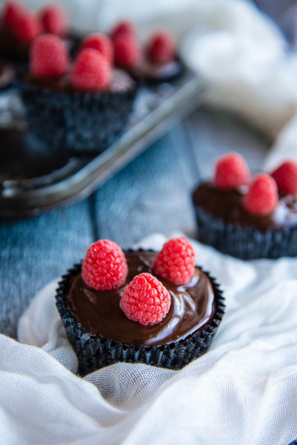 Chocolate Raspberry Cupcakes