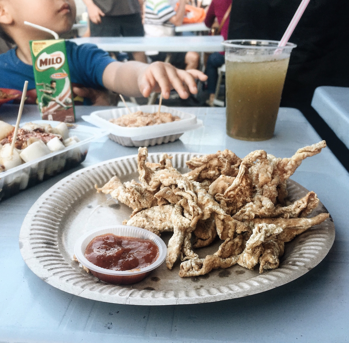 FriedChickenSkinatPenangMarket