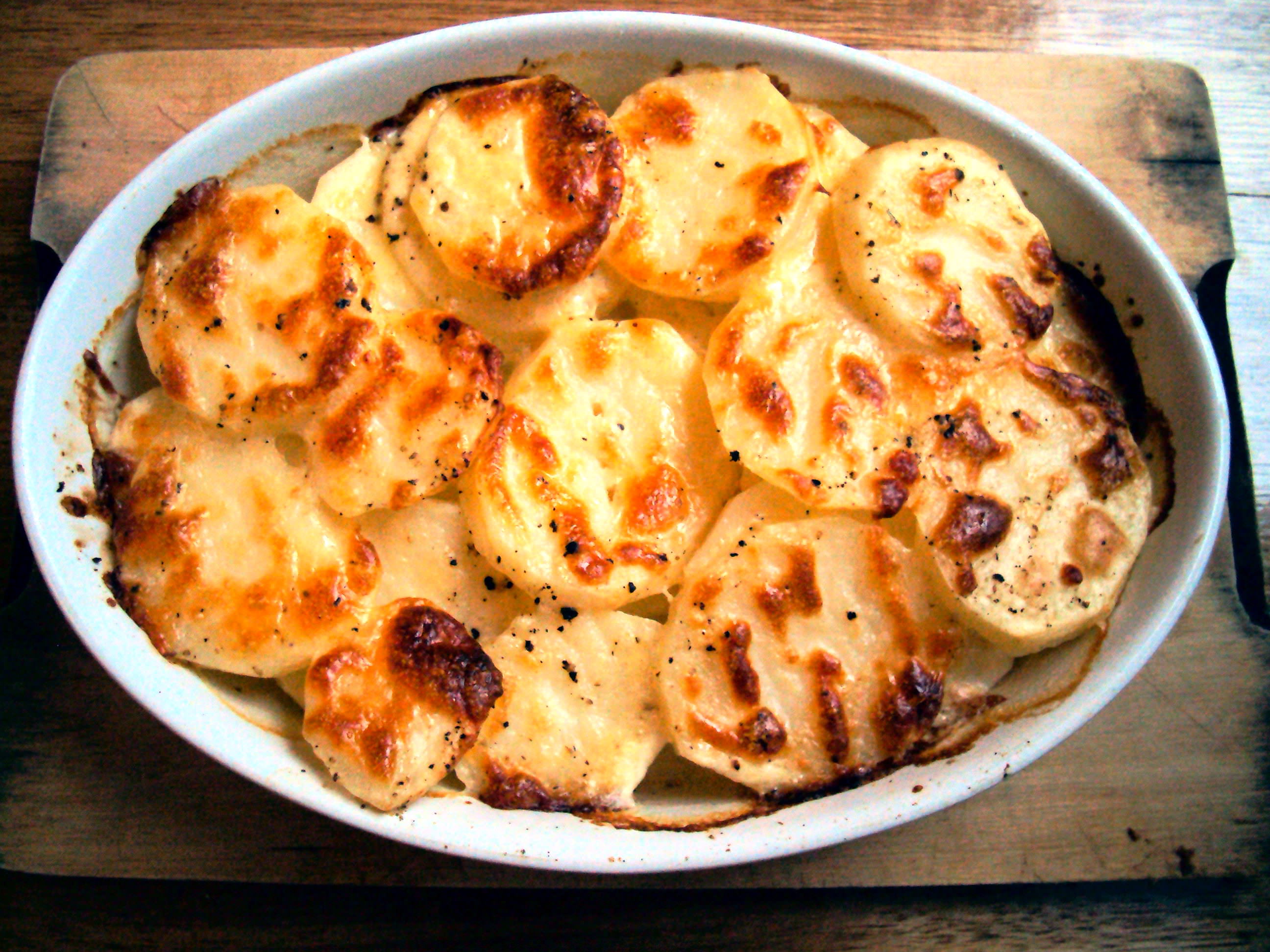 Rosemary Lamb Roast With Potato Bake The Hungry Australian