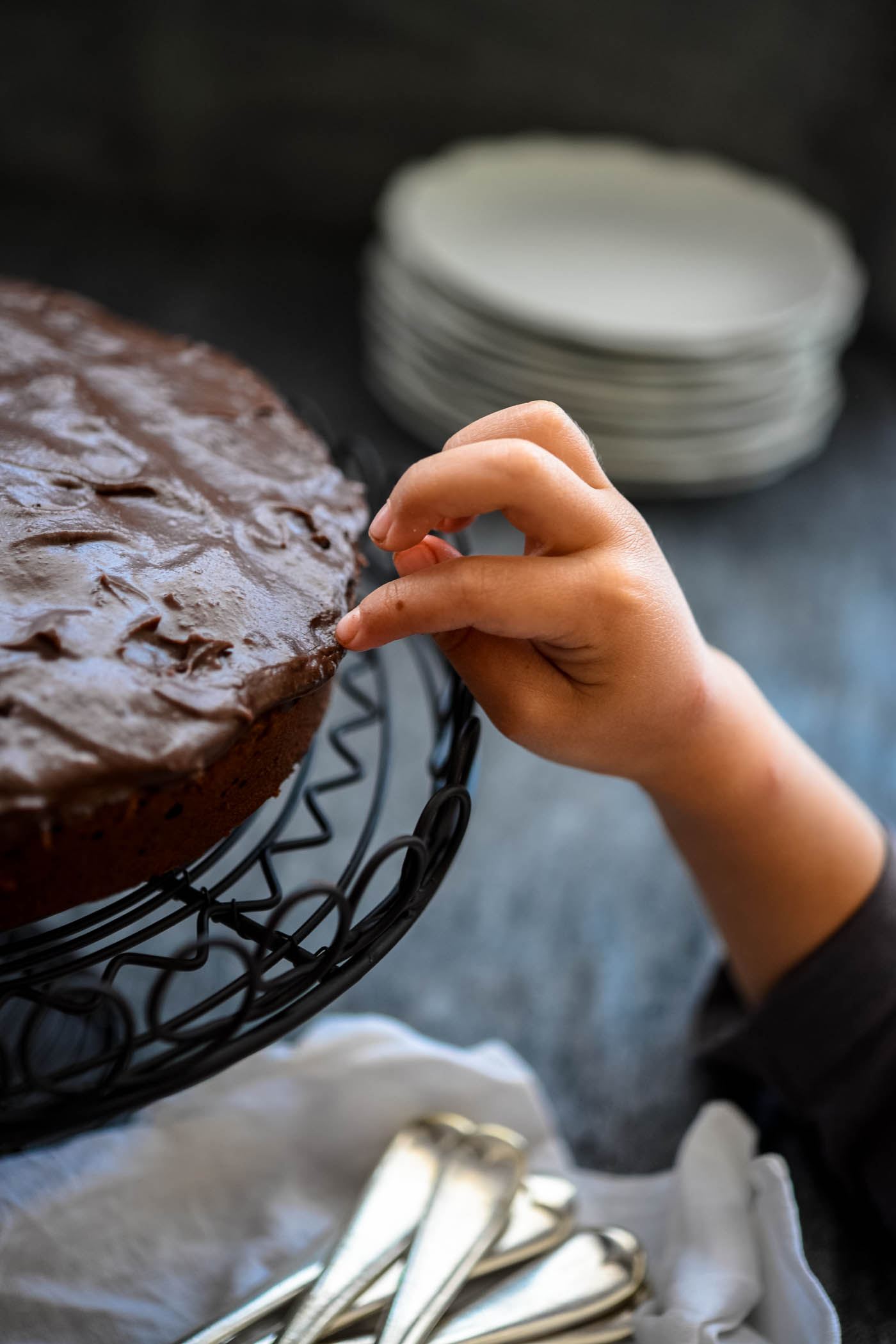 chocolate banana cake