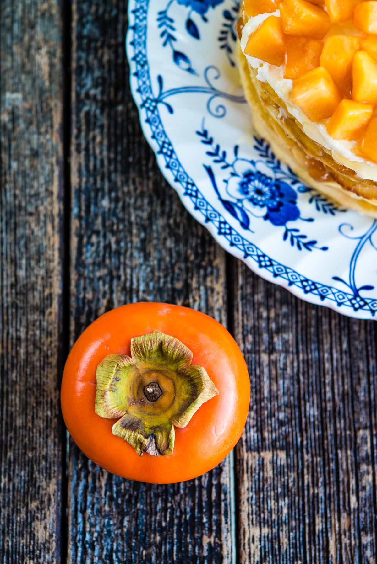 persimmon cake