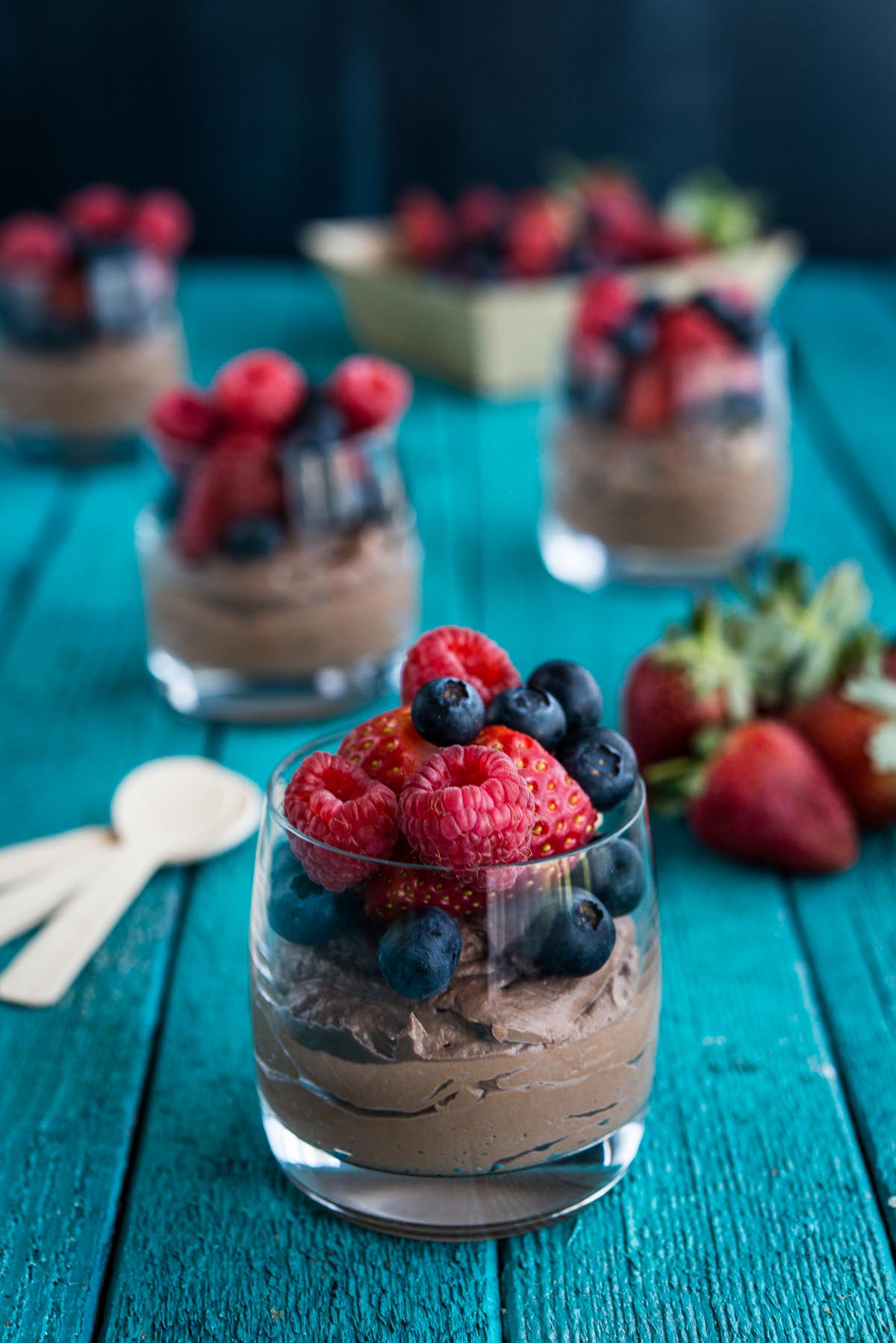 Vegan chocolate mousse