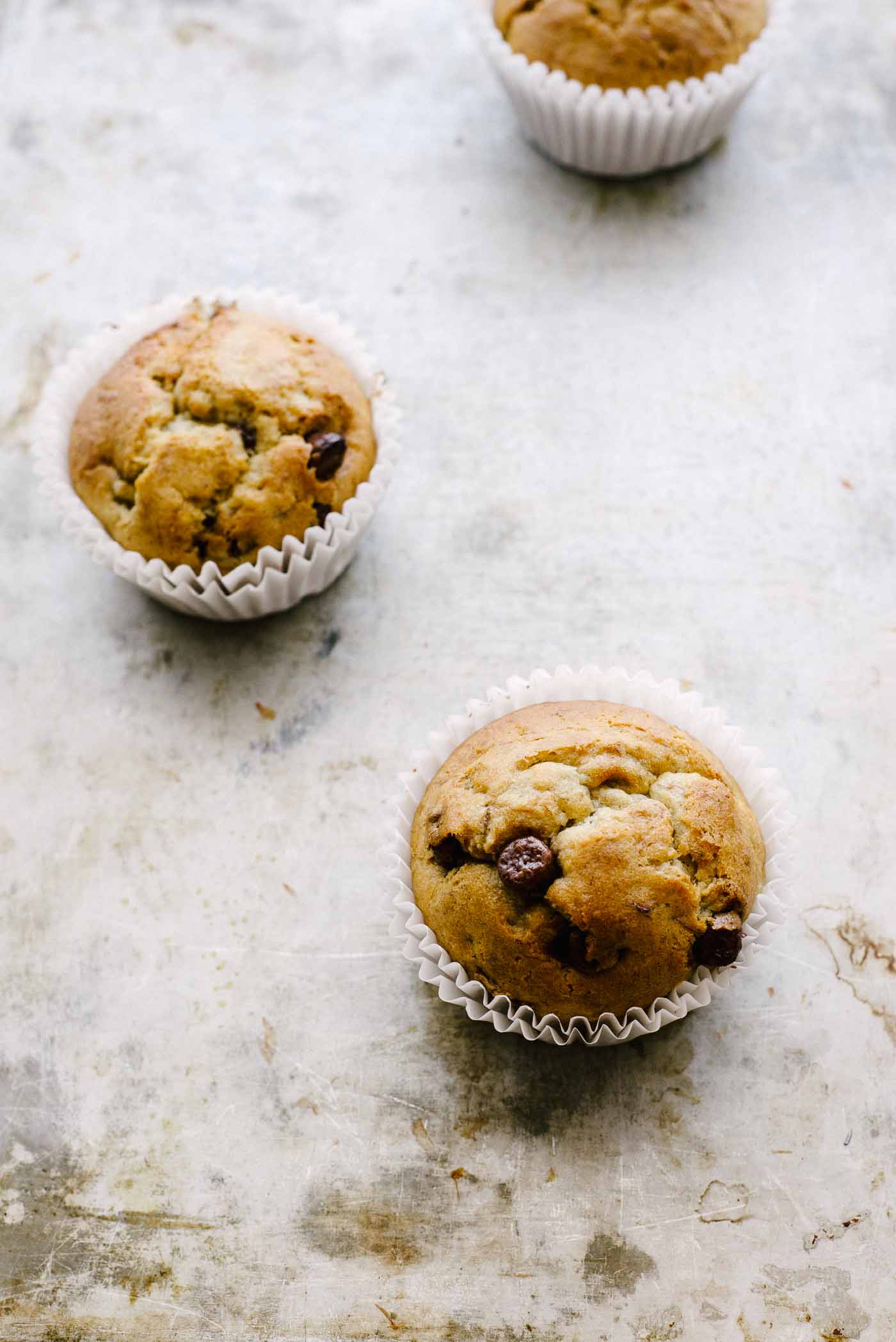 Banana chocolate muffins